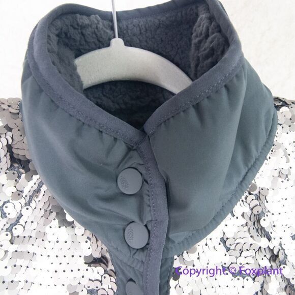 New! Free People Hit The Slopes Sequin Jacket, size S - Picture 10 of 16